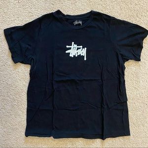 Womens Stussy Black Shirt size Large